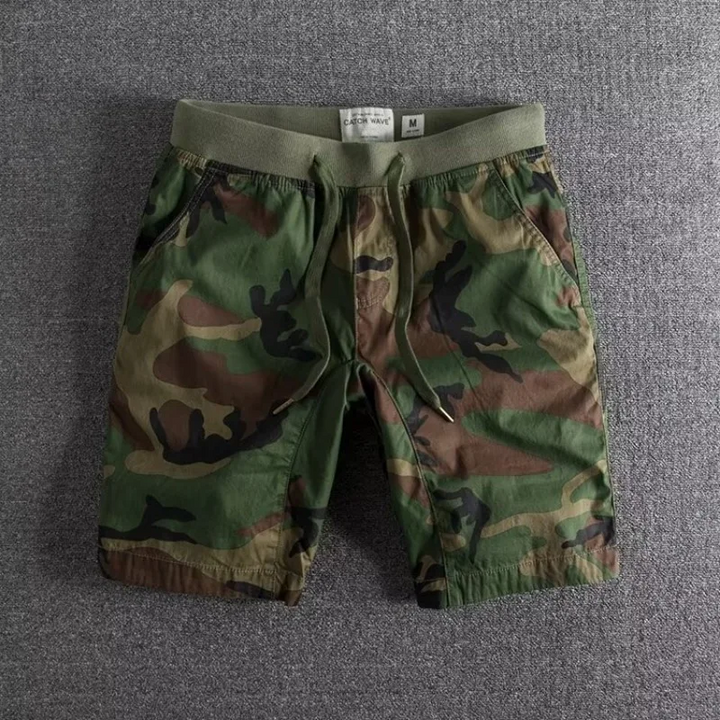 Benjamín | Short camuflado holgado