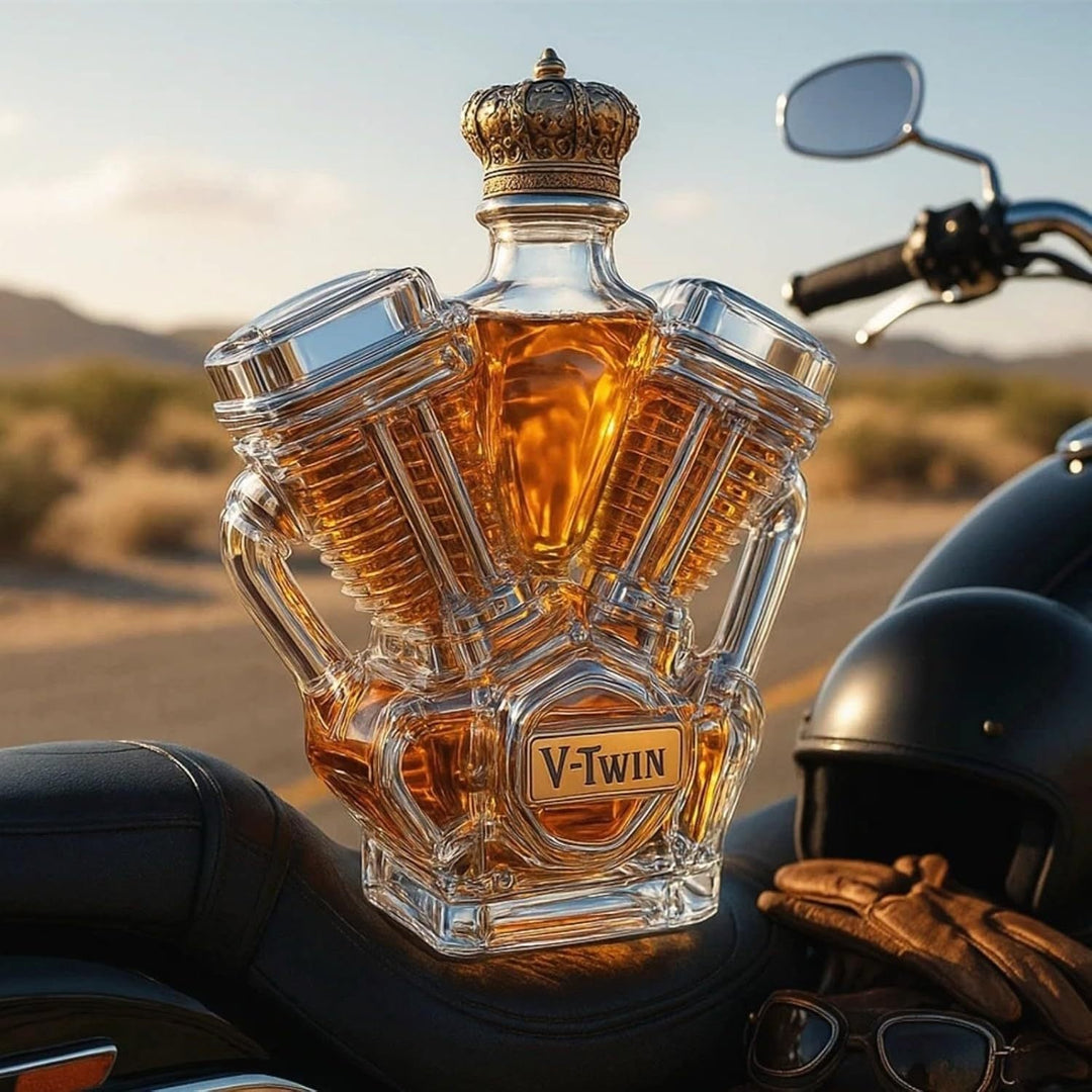 Faustino | Botella de whisky diseño v-Twin