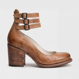 María Lorena | Zapatos de taco con tiras al tobillo