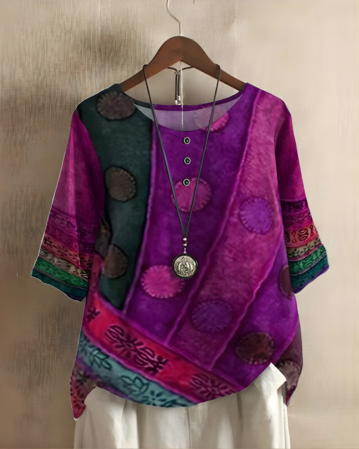 Gemita | Blusa boho holgada de verano