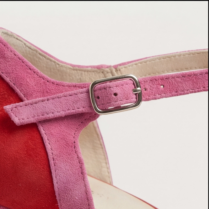 María Trinidad | Zapatos de taco con pulsera en T