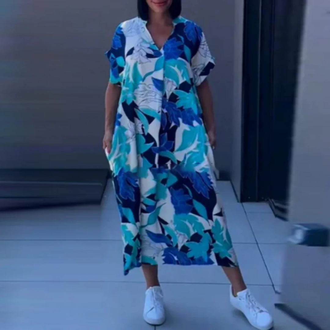 Elena | Vestido Floral Elegante