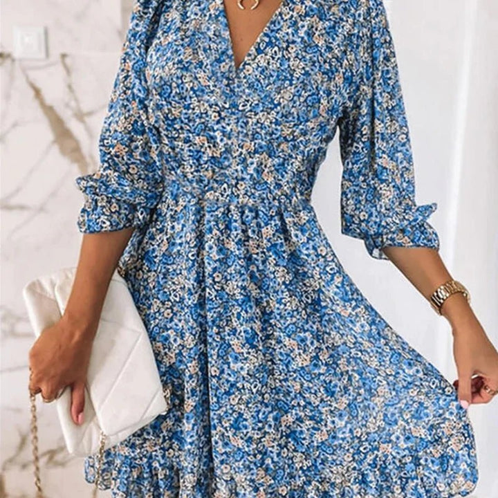 Rafaela | Vestido floral escote V