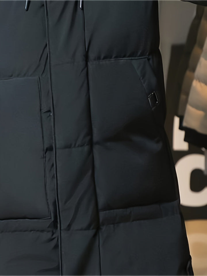 Guido | Parka larga con capucha acolchada