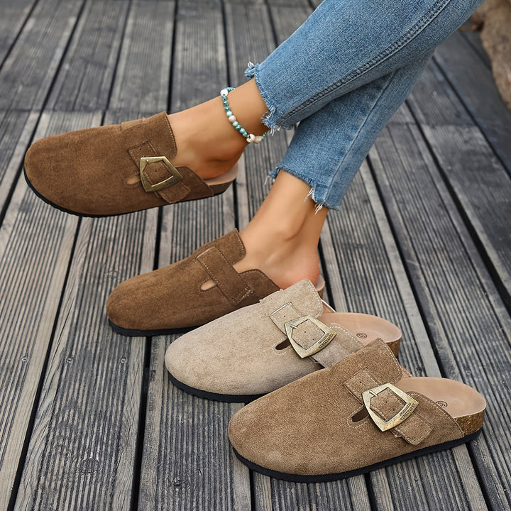 Priscilla | Mules con hebilla