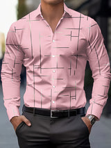 Fabricio | Camisa con estampado de líneas