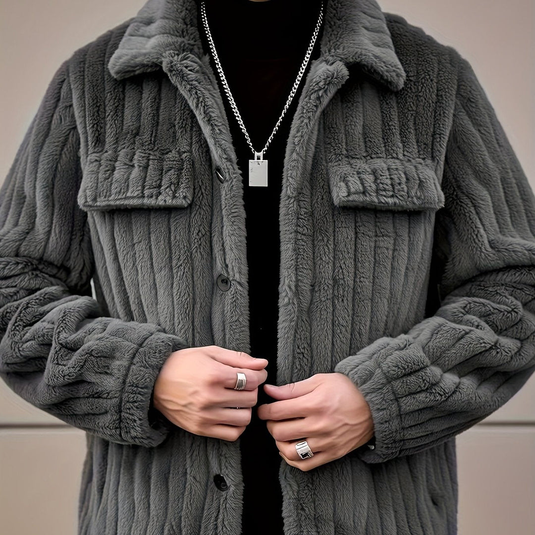 Jairo | Chaqueta texturada con botones