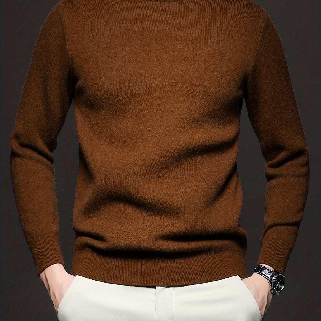 Ronald | Sweater cuello subido para hombre