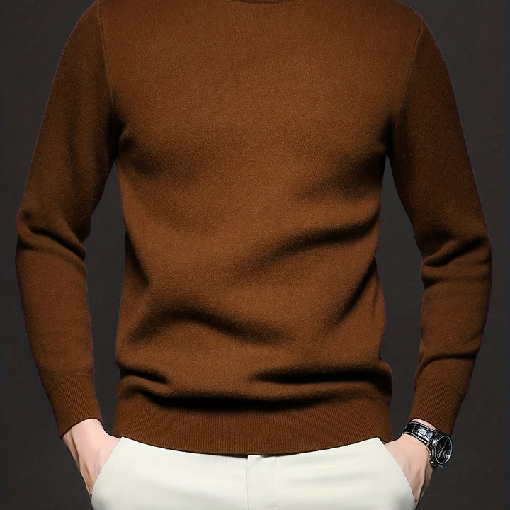Ronald | Sweater cuello subido para hombre