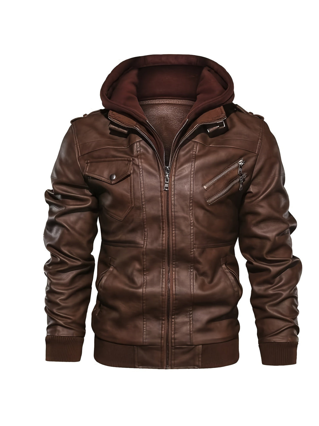 Paulino | Chaqueta moto con capucha
