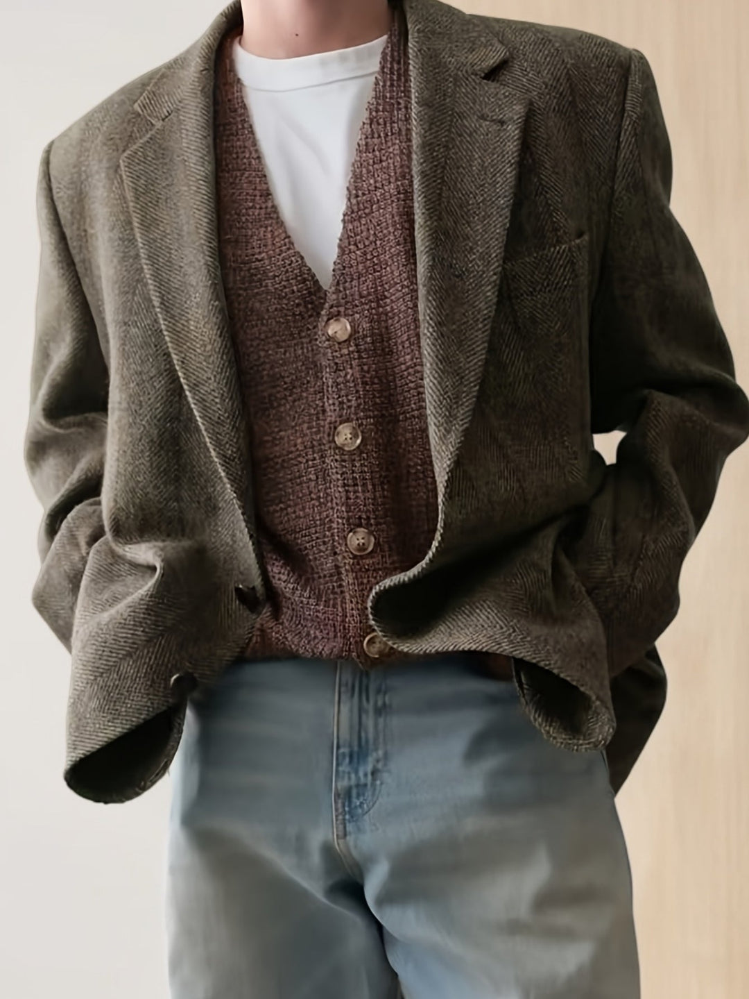 Cristian | Blazer de textura refinada