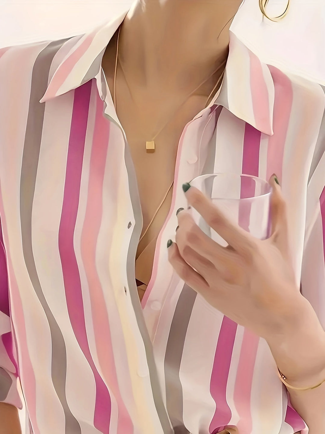 Wangulen | Blusa camisera a rayas