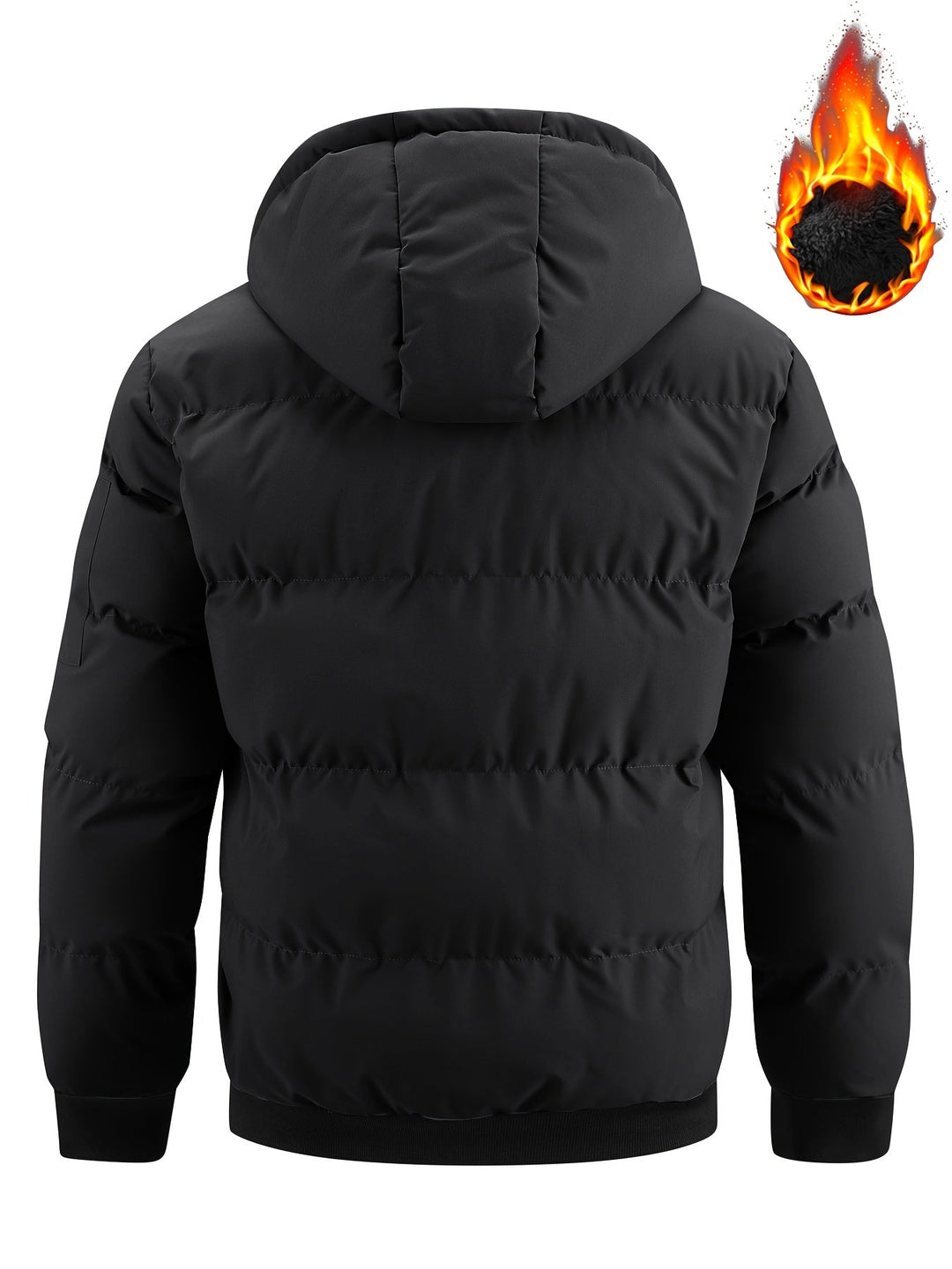 Ricardo | Parka acolchada con capucha