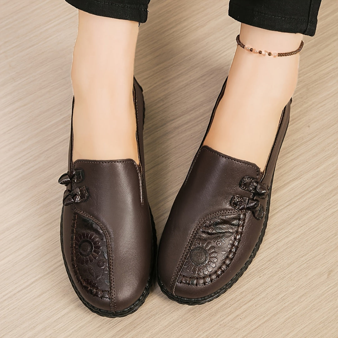 Jenny | Mocasines acolchados sin cordones