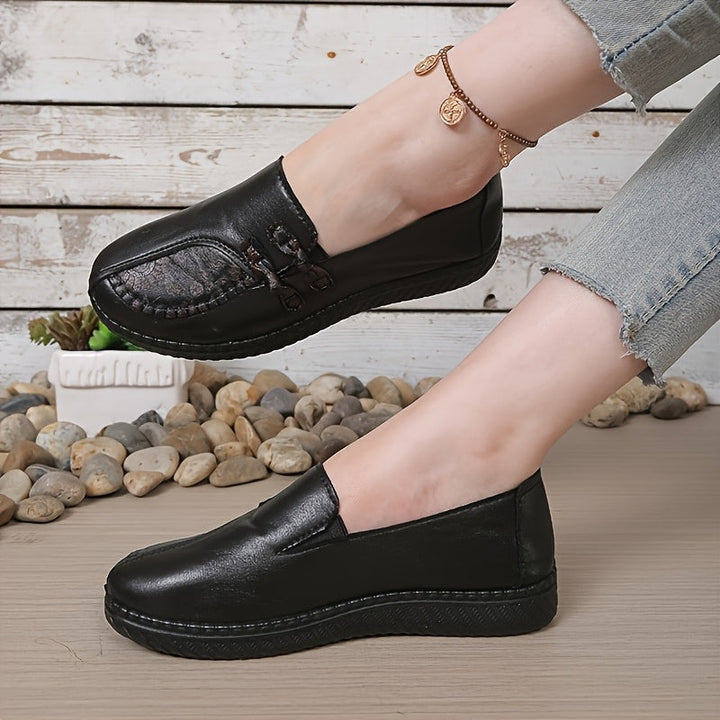 Jenny | Mocasines acolchados sin cordones