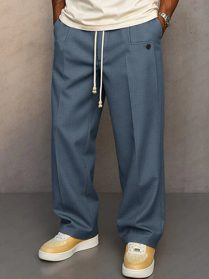 Gael | Pantalón casual de pierna ancha