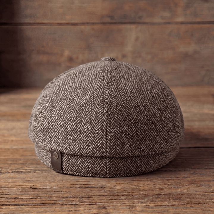 Genaro | Gorra de espiga en mezcla de lana