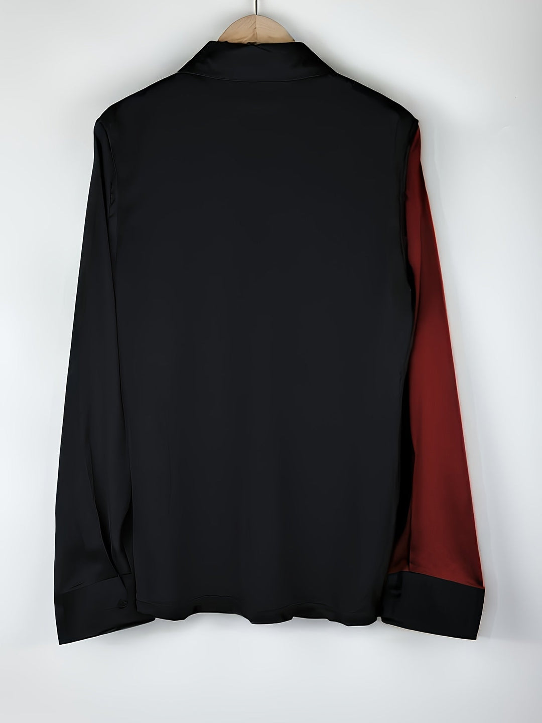 Marcelina | Blusa bicolor de satén