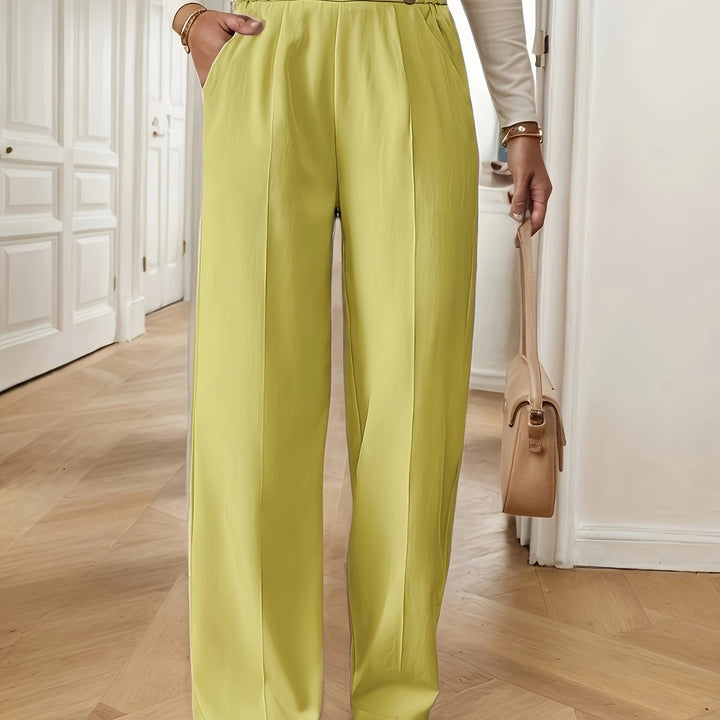 Rayén | Pantalón de tiro alto de vestir
