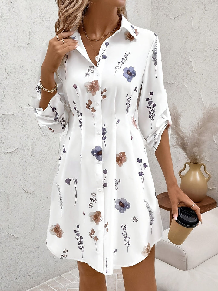 Mavis | Vestido camisero floral