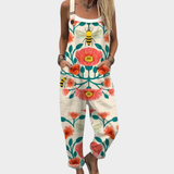 Makarena | Jardinera estampada de arte retro