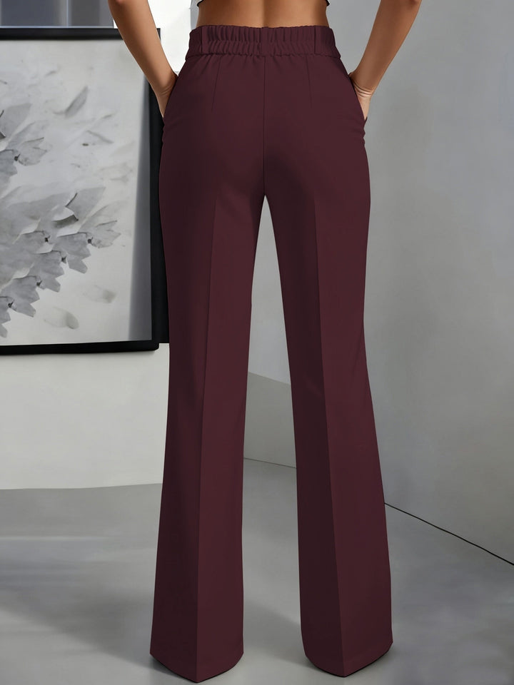 Sonia | Pantalón de vestir pierna ancha