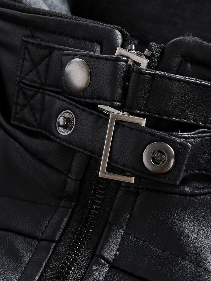 Paulino | Chaqueta moto con capucha