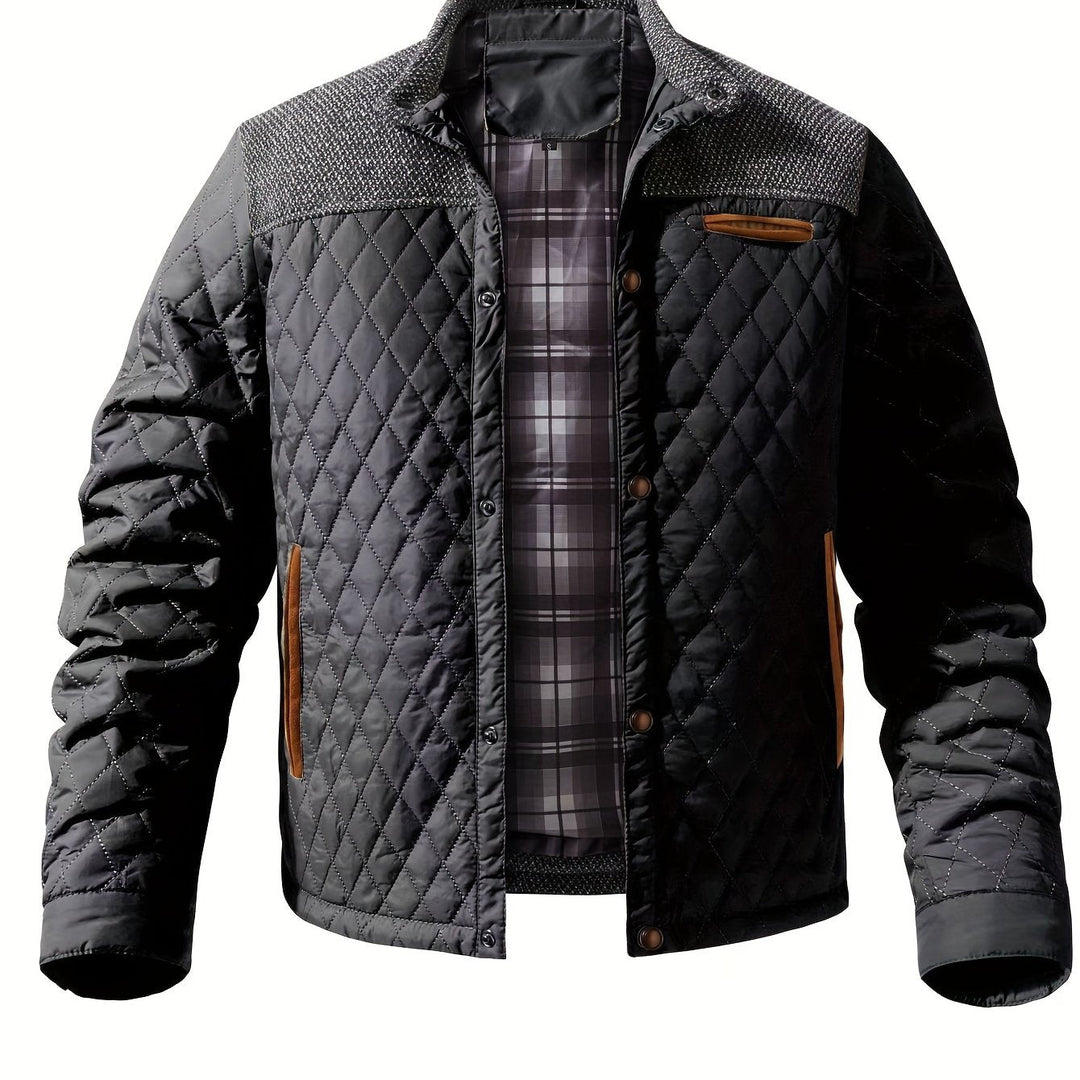 Raúl | Chaqueta acolchada con cuello alto