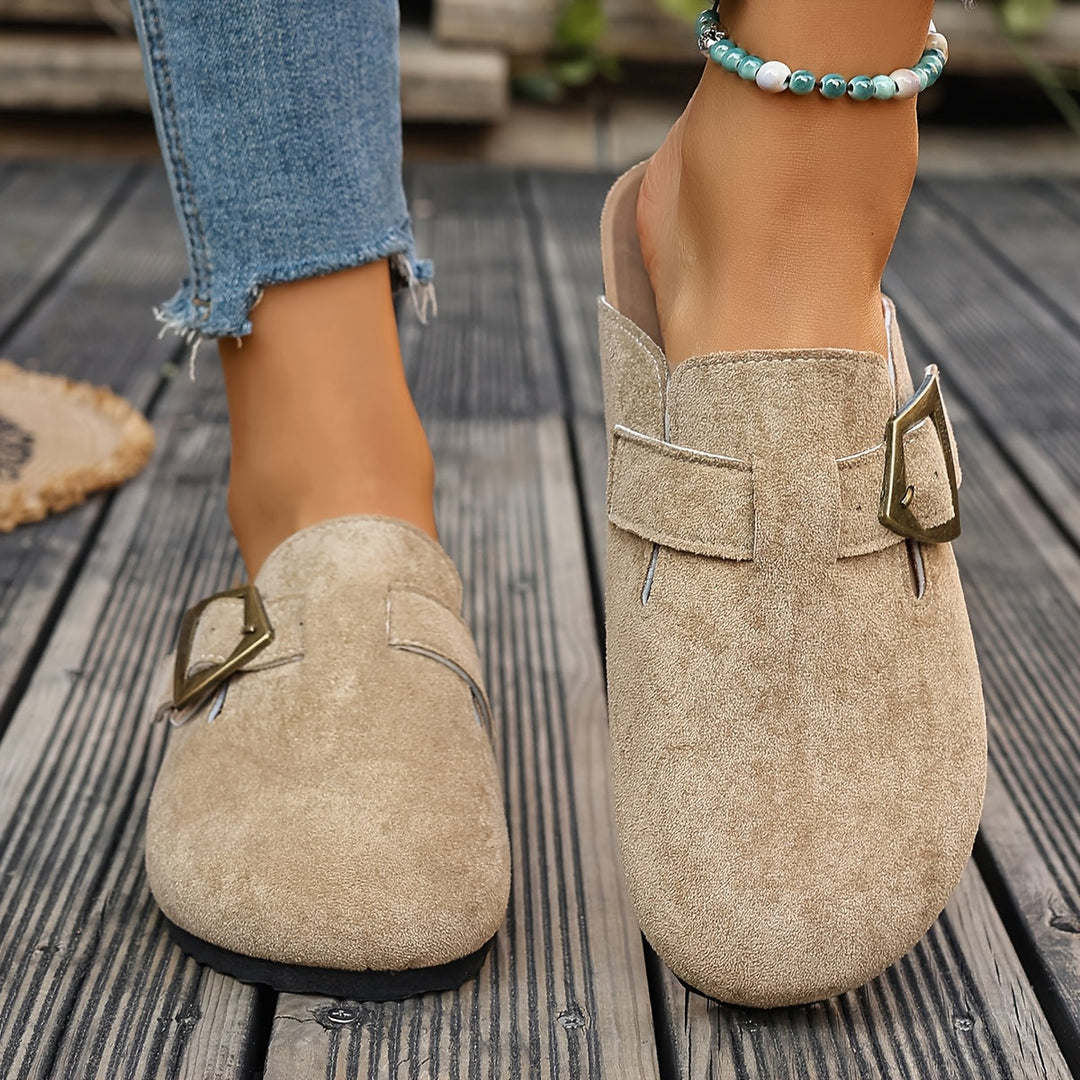 Priscilla | Mules con hebilla