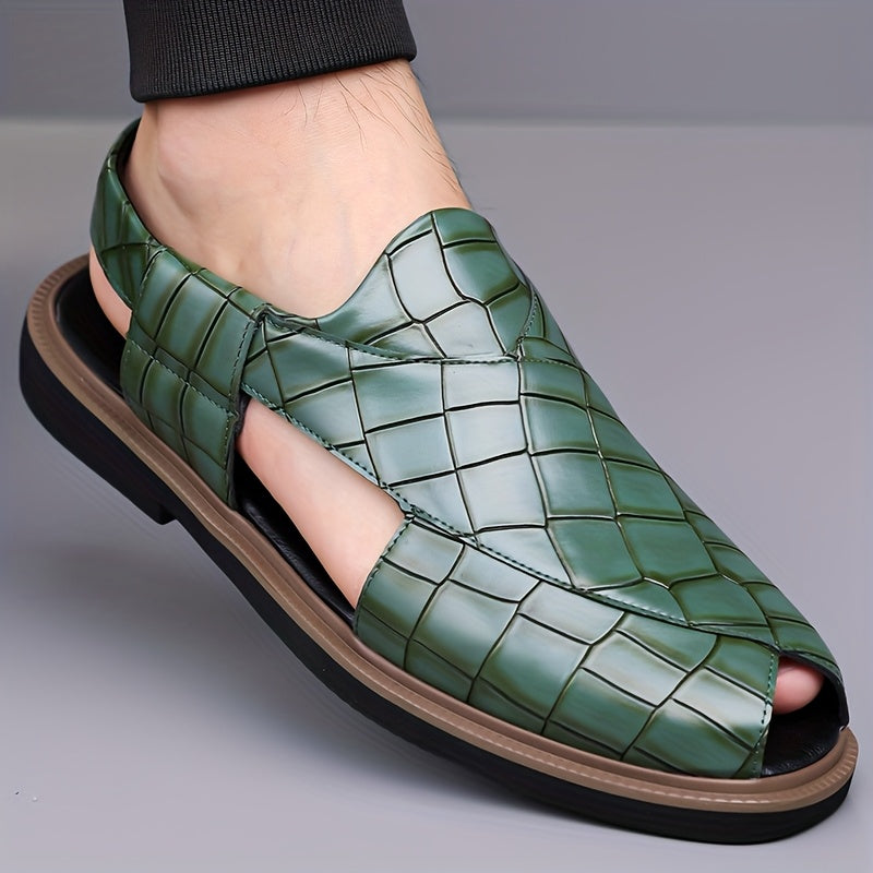 Gastón | Sandalias de diseño tejido para hombre