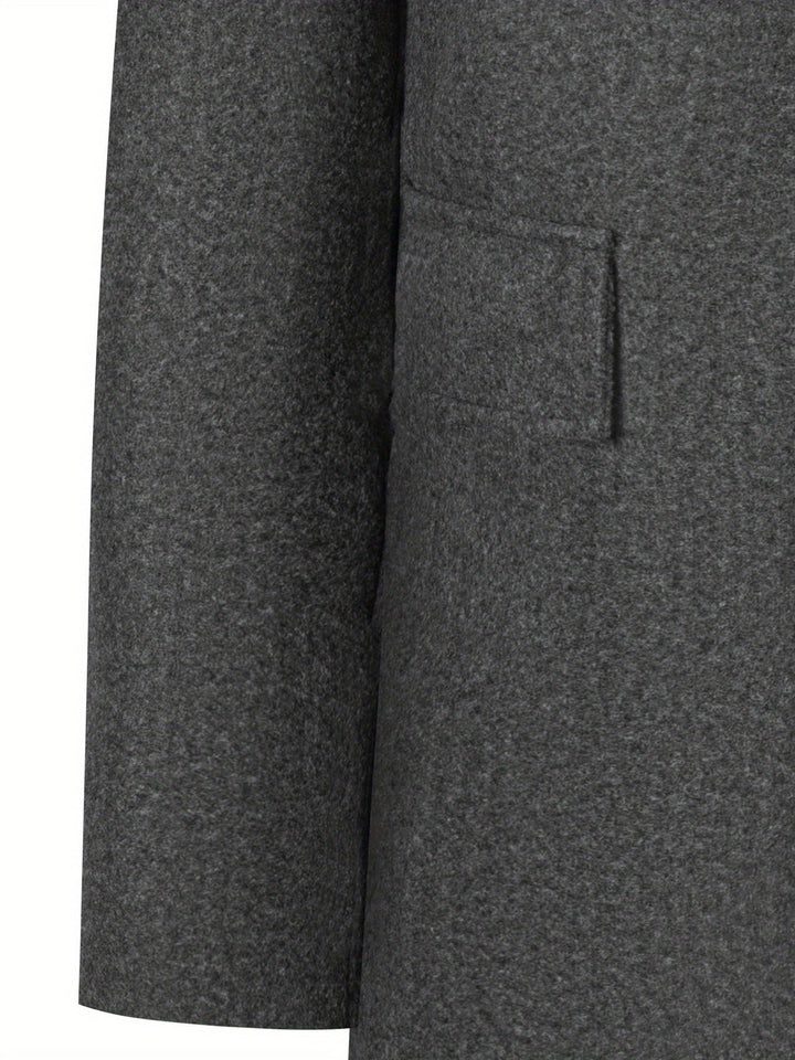 Silvio | Abrigo cruzado simple entallado