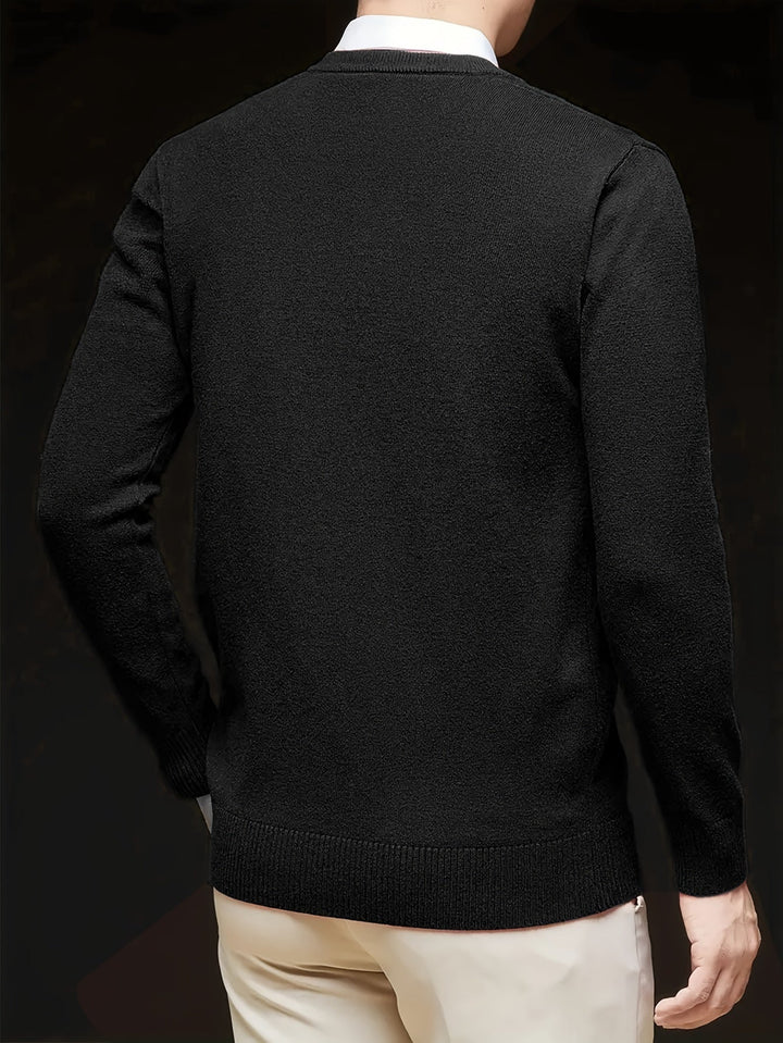 Germán | Sweater cuello V para hombre