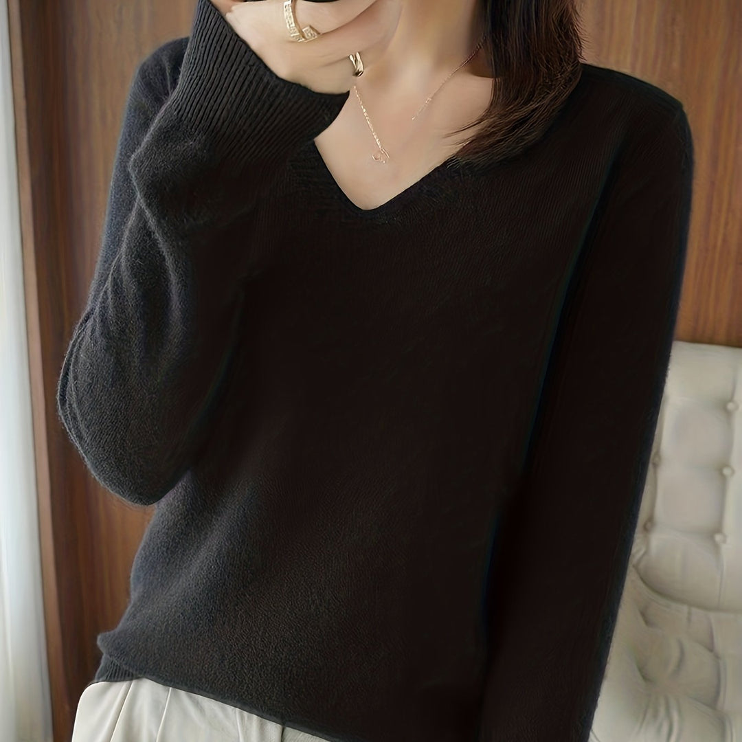Lourdes | Sweater cuello V