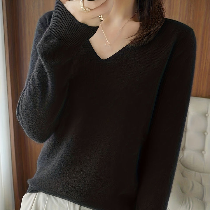 Lourdes | Sweater cuello V