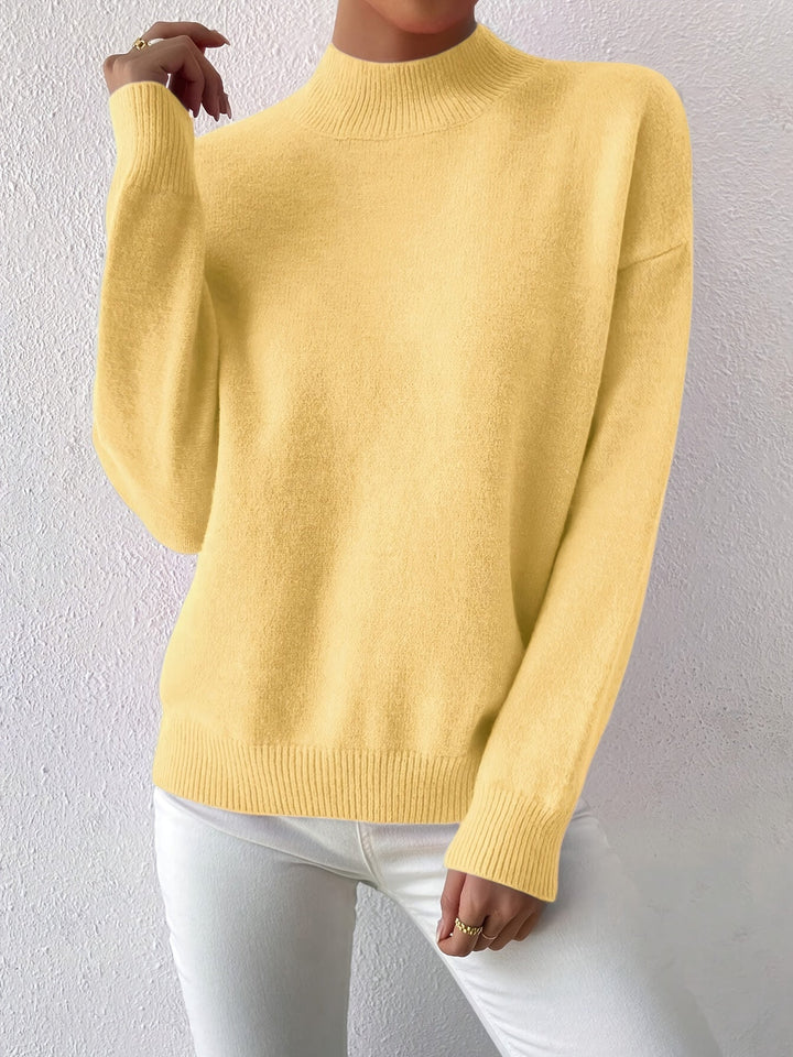 Sandra Andrea | Sweater cuello mock