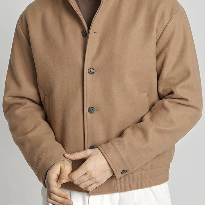 Lucio | Chaqueta bomber abotonada