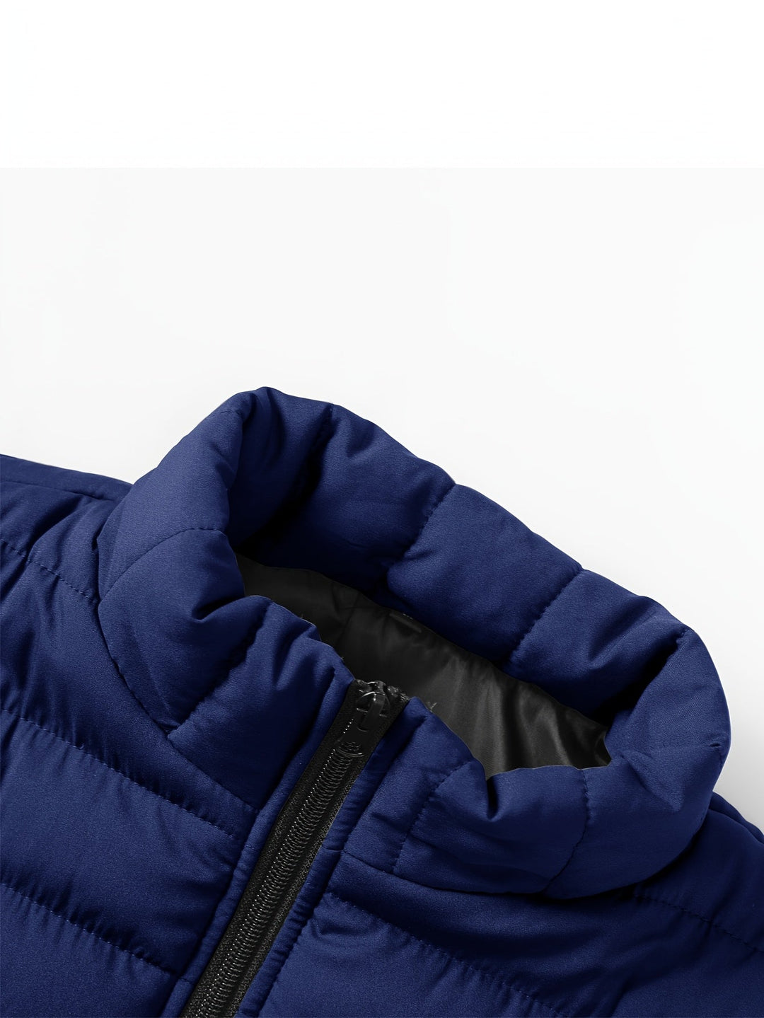 Saúl | Chaleco acolchado con cuello alto