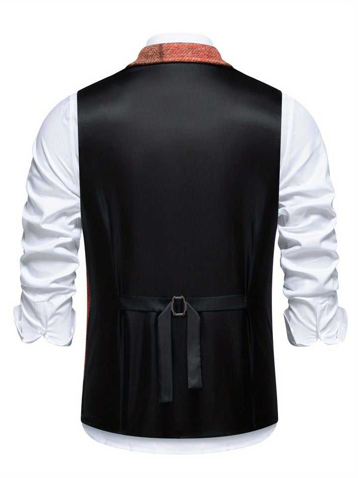 Demian | Chaleco de vestir patchwork