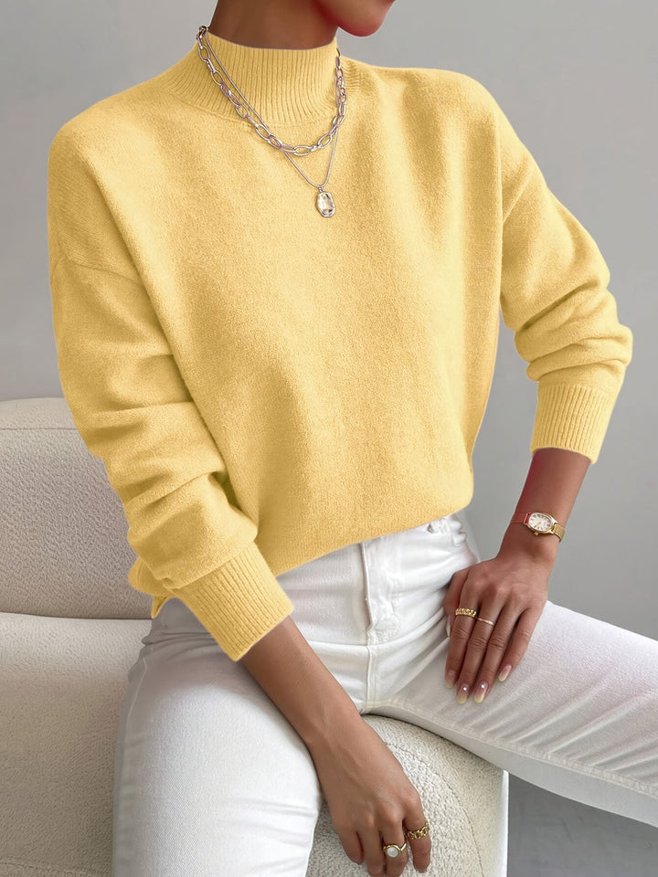 Sandra Andrea | Sweater cuello mock