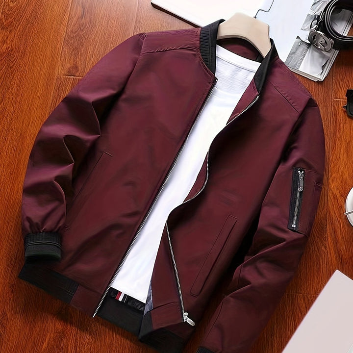 Isaías | Chaqueta bomber clásica para hombre