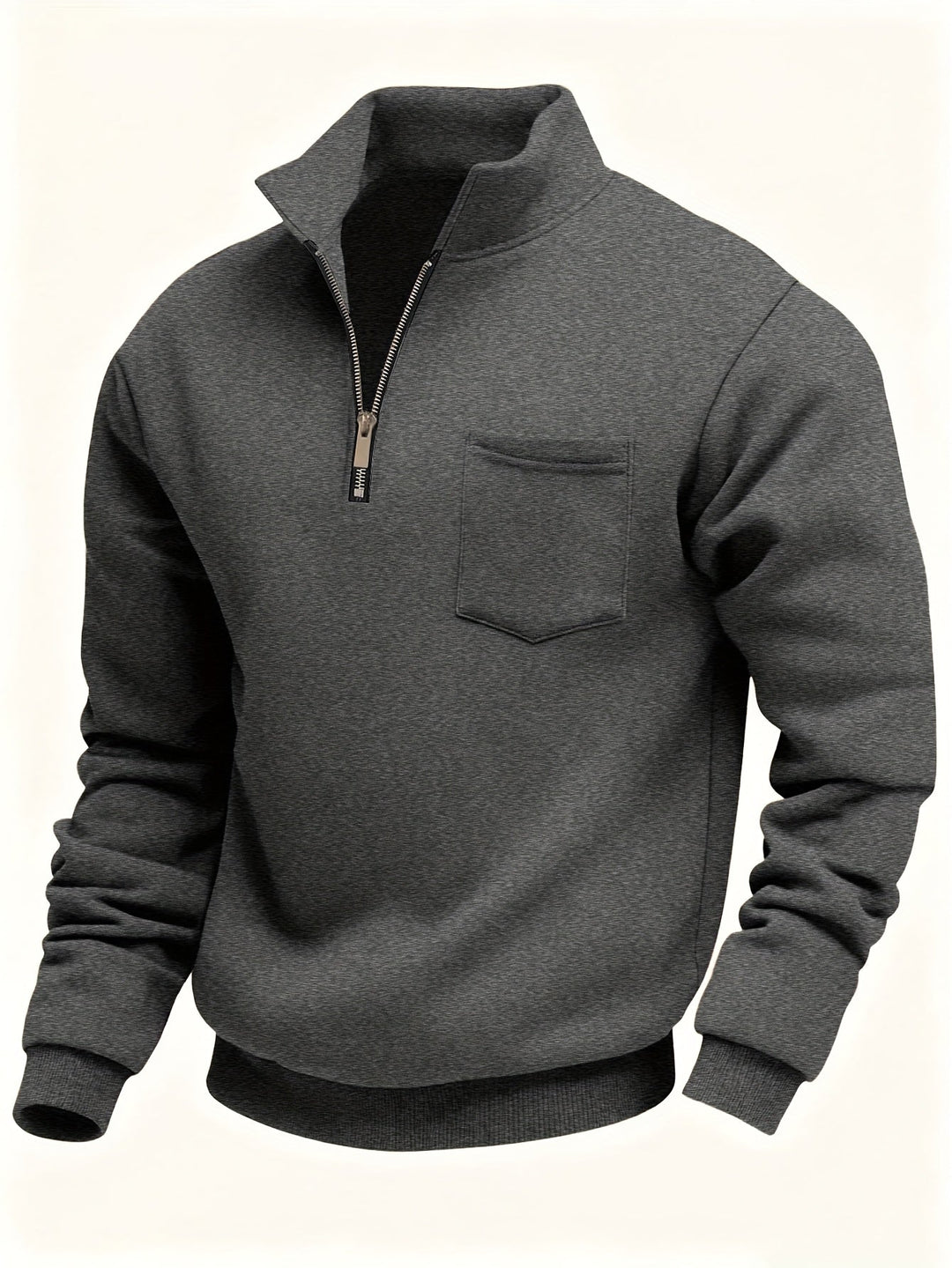 Genaro | Sweater medio cierre