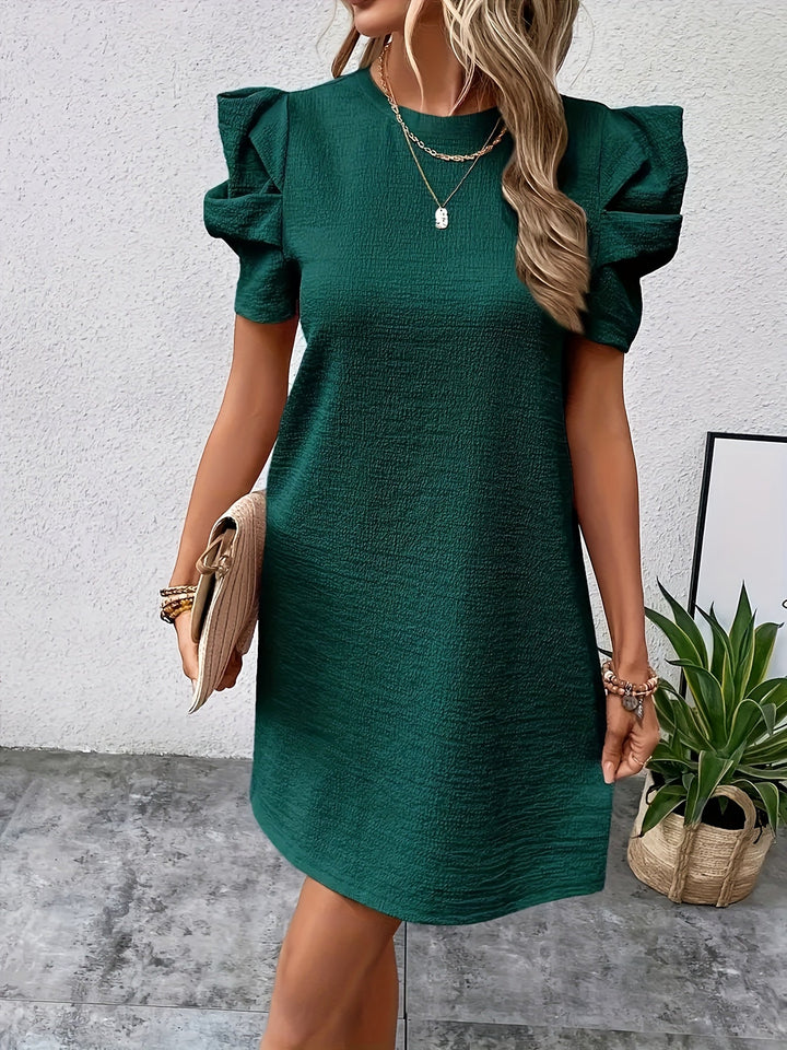 Samantha | Vestido de mangas abullonadas
