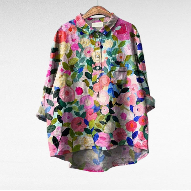 Ricarda | Blusa floral multicolor