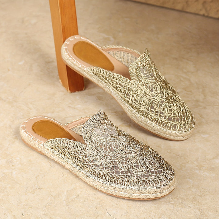 Mayra | Mules tejidas slip-On
