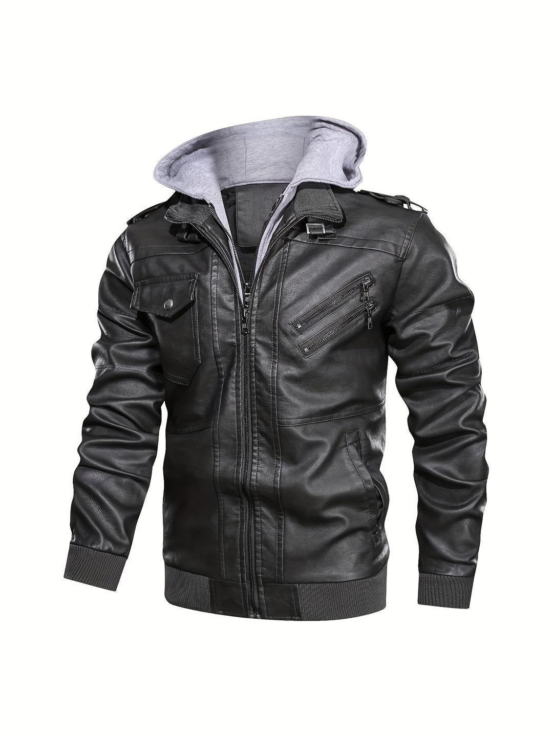 Paulino | Chaqueta moto con capucha