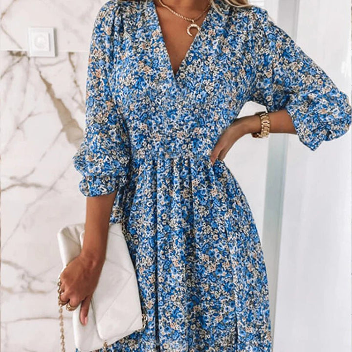 Rafaela | Vestido floral escote V