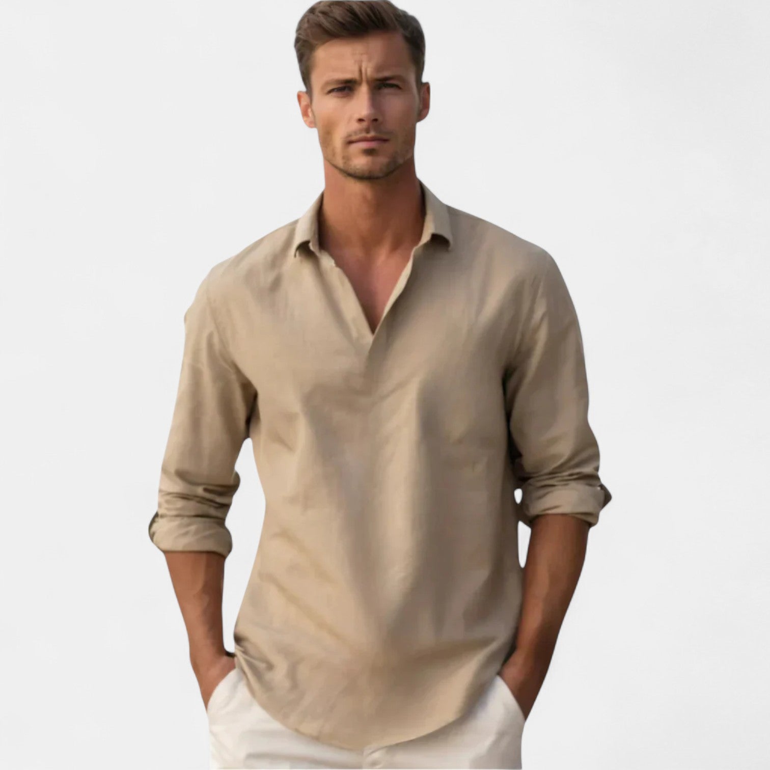 Lorenzo | Camisa Clásica de Algodón