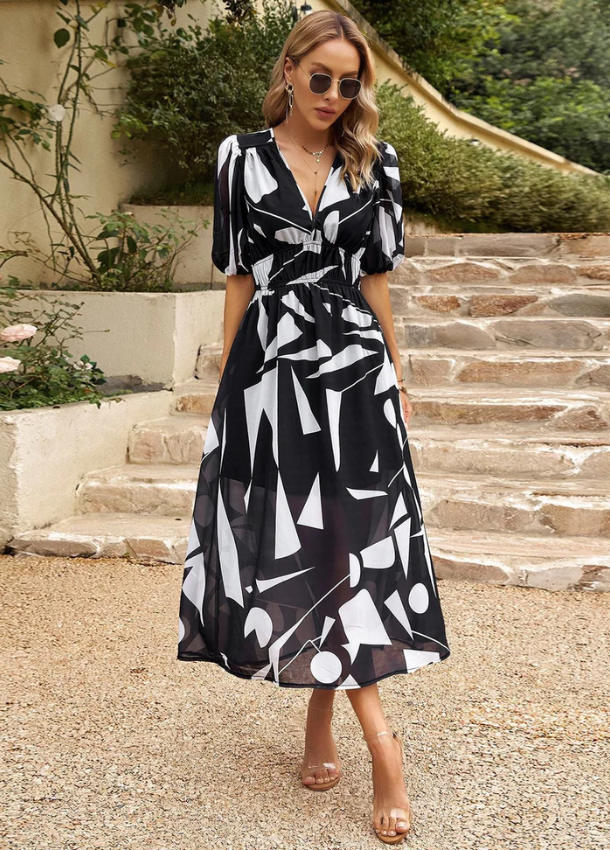 Eleonora | Vestido midi floral