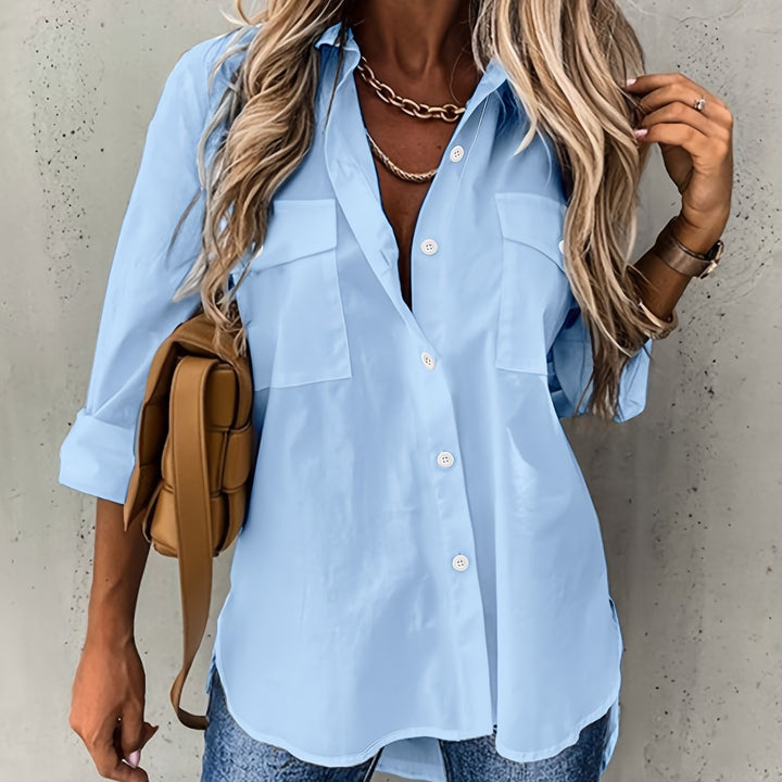 Nayareth | Camisa holgada con botones