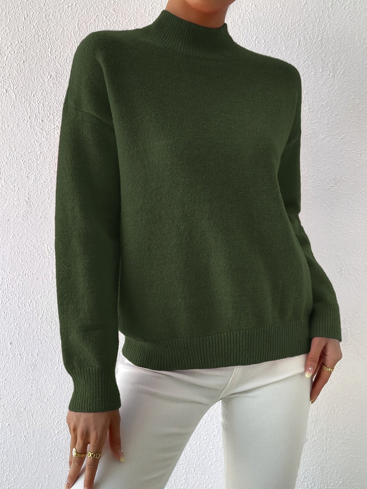 Sandra Andrea | Sweater cuello mock